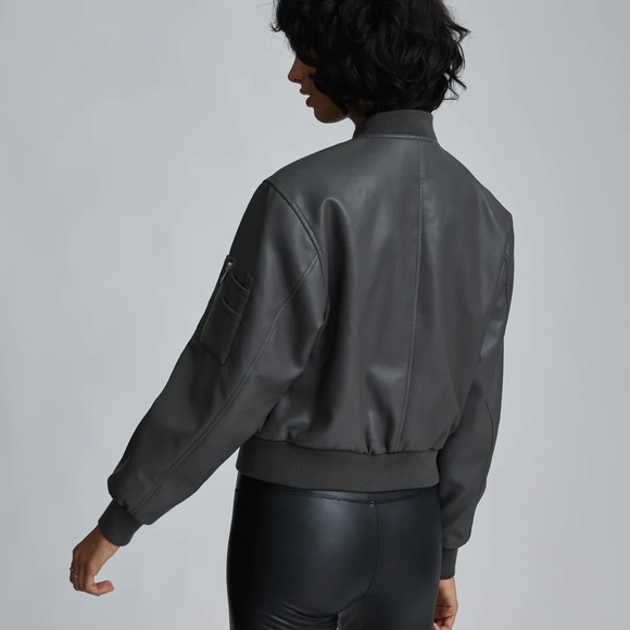 NVLT Vegan leather bomber - Picture 3 of 3